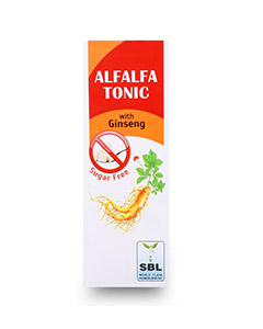 SBLsAlfalfa Tonic with Ginseng Sugar Free Bottle of 180 ML