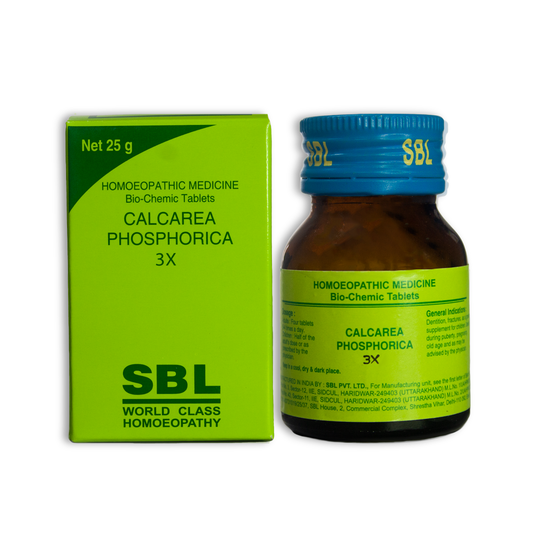 Calcarea Phosphorica3X Bottle of 25 GM