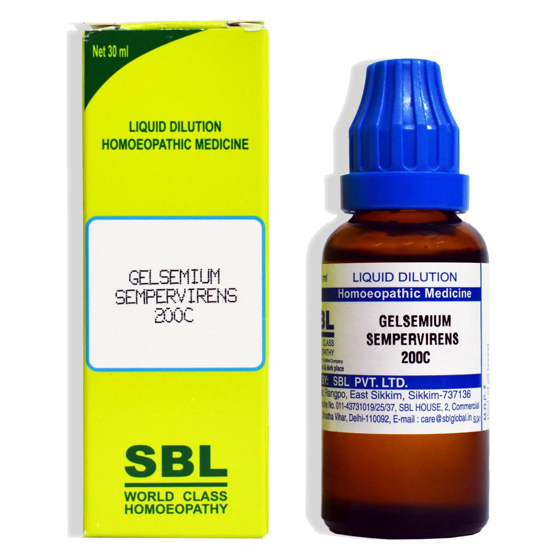 GELSEMIUM SEMPERVIRENS 3C Bottle of 30 ML