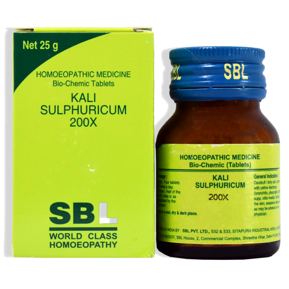 Kali Sulphuricum200X Bottle of 25 GM