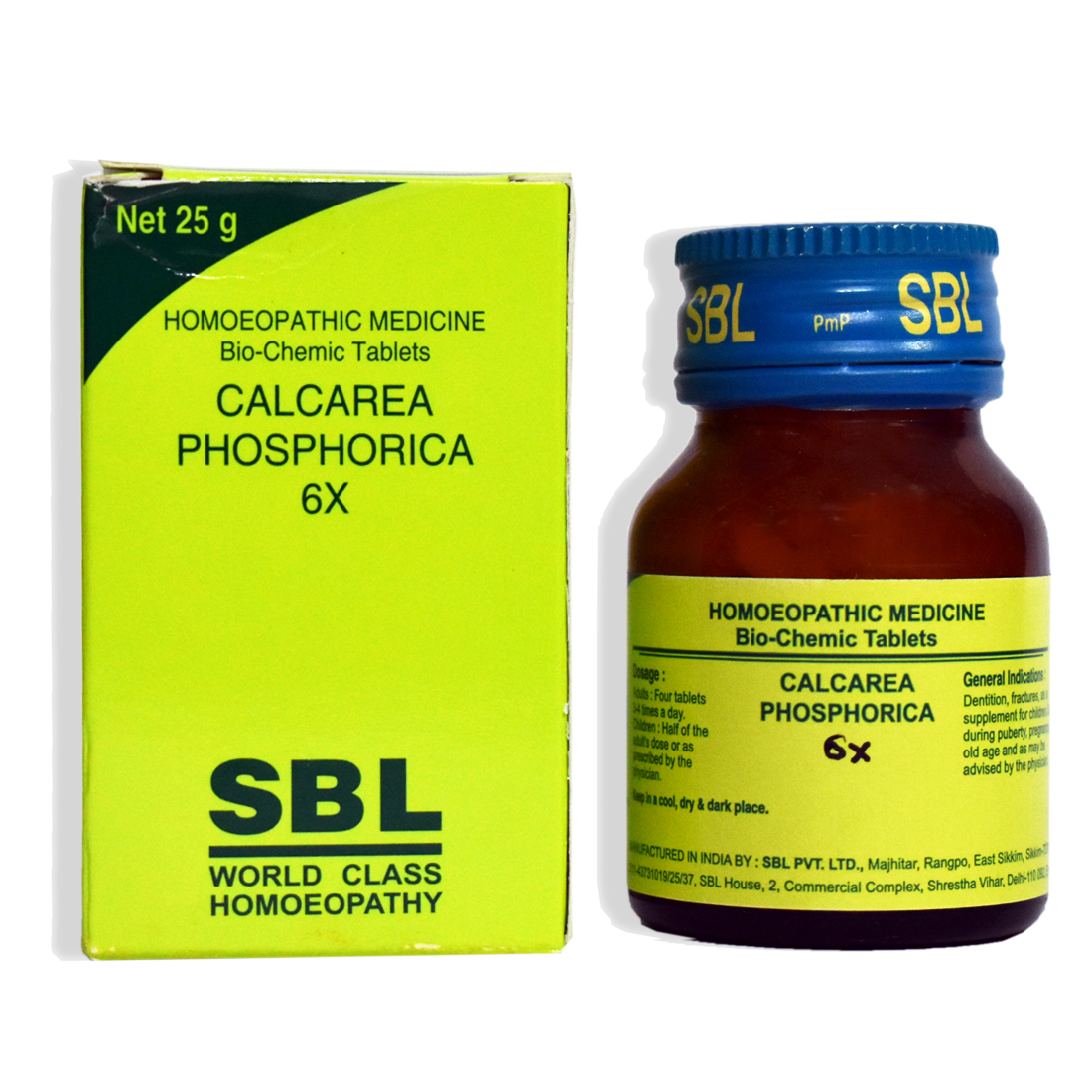 Calcarea Phosphorica6X Bottle of 25 GM