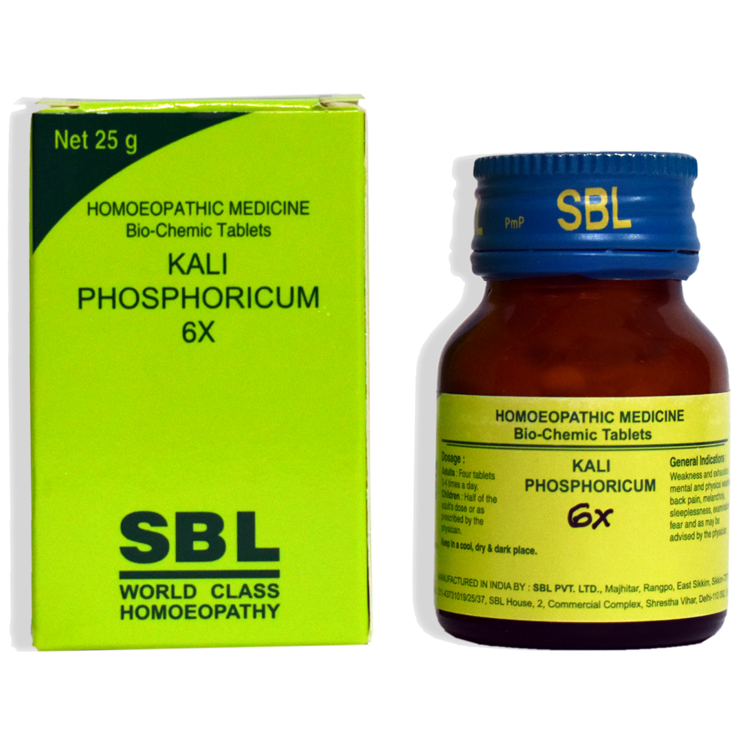 Kali Phosphoricum6X Bottle of 25 GM