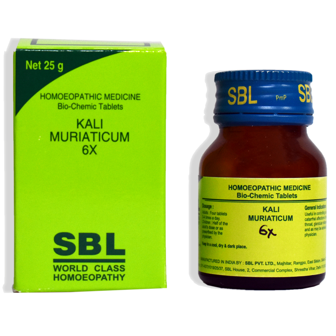 Kali Muriaticum6X Bottle of 25 GM