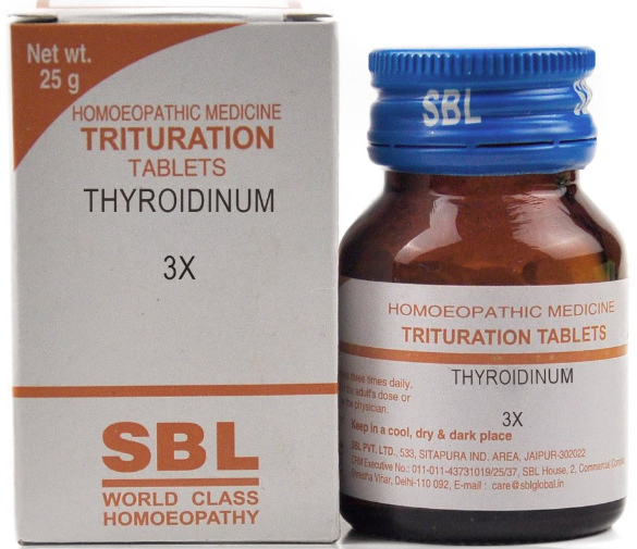 Thyroidinum3X Bottle of 25 GM