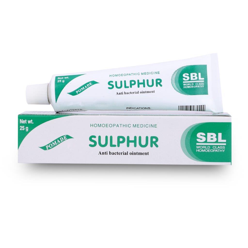 Sulphur Ointment SBL HOMEOPATHY Sulphur Ointment SBL HOMEOPATHY