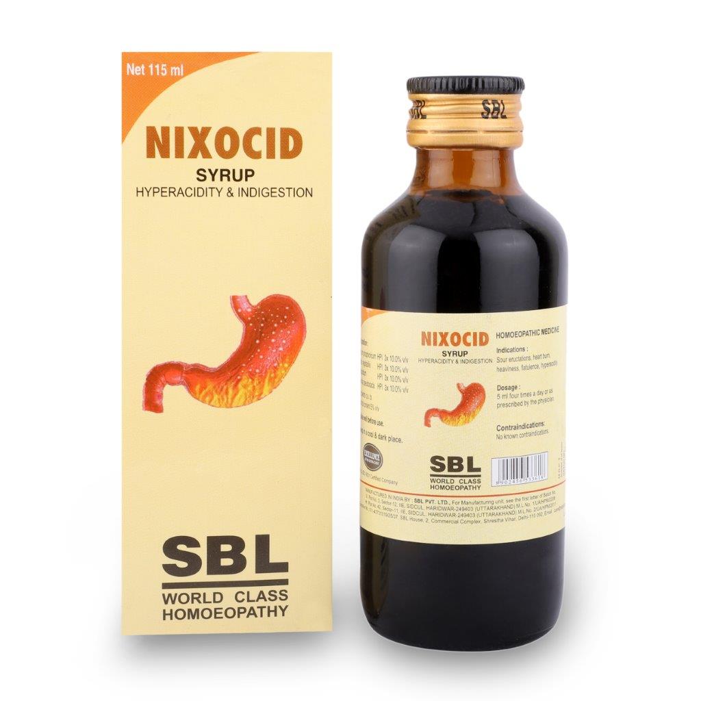 Nixocid  Syrup Bottle of 115 ML