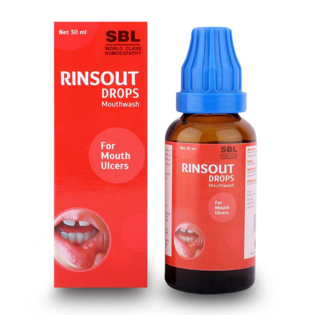 SBLs Rinsout Mouthwash Bottle of 30 ML