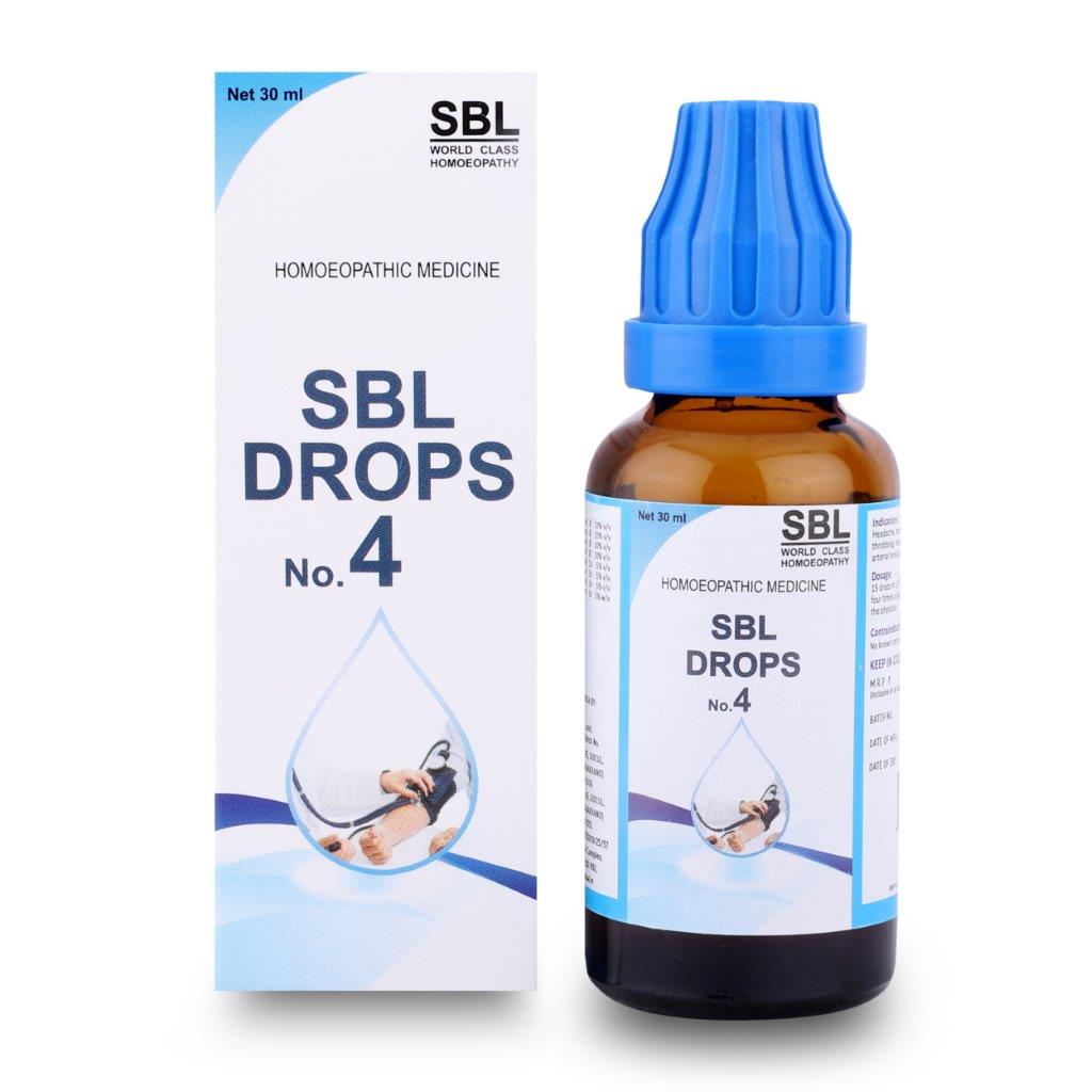 SBL Drops No 4 Bottle of 30 ML