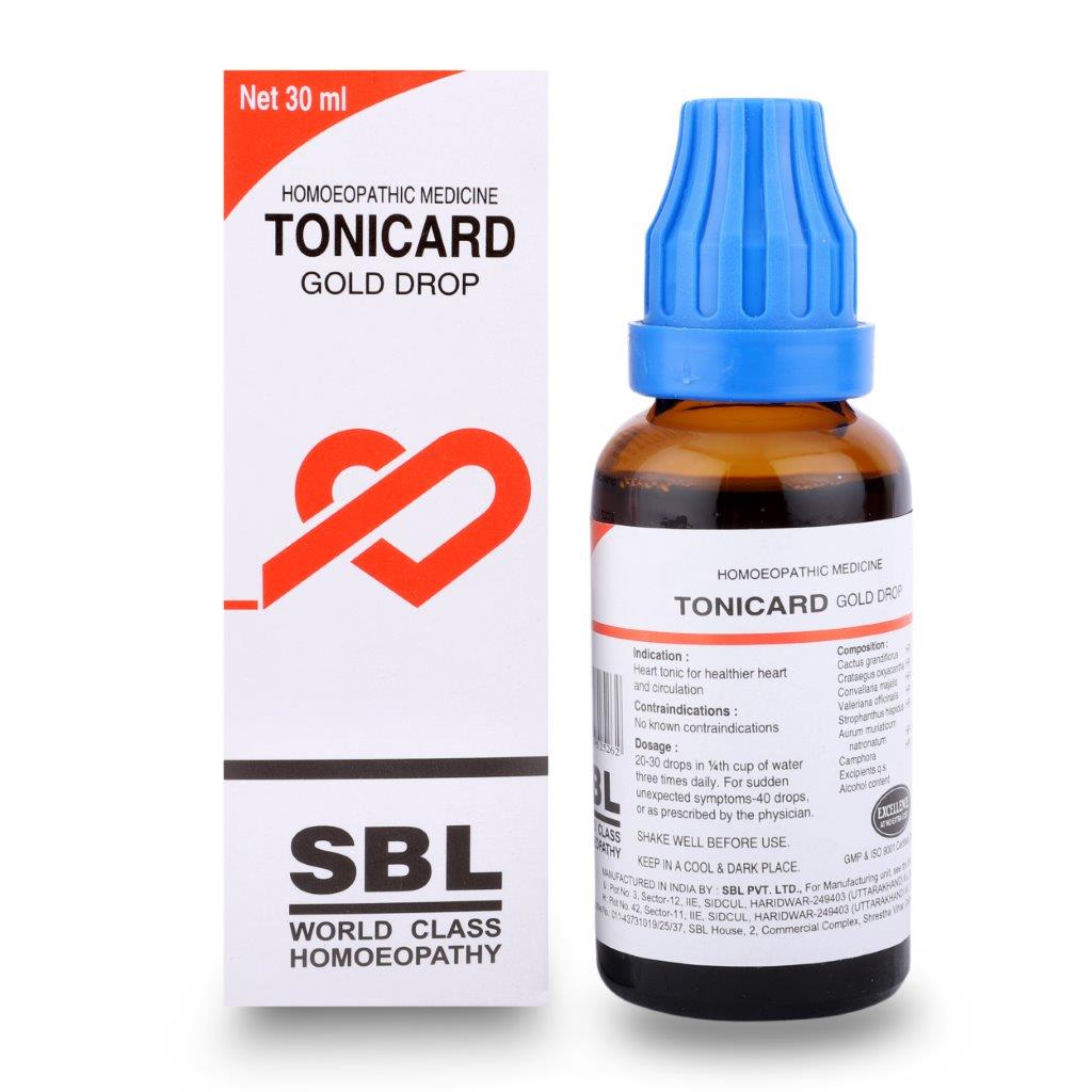 SBL Tonicard Gold Drop Bottle of 30 ML