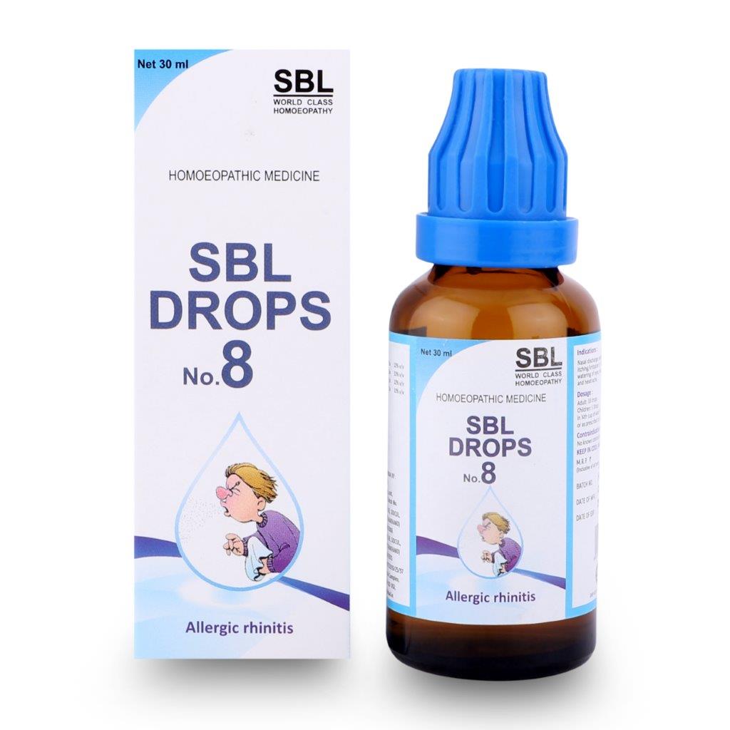 SBL Drops No 8 Bottle of 30 ML