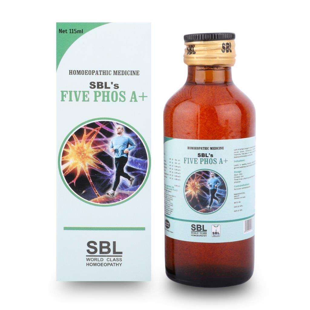 SBLs  Five Phos A plus Syrup Bottle of 115 ML