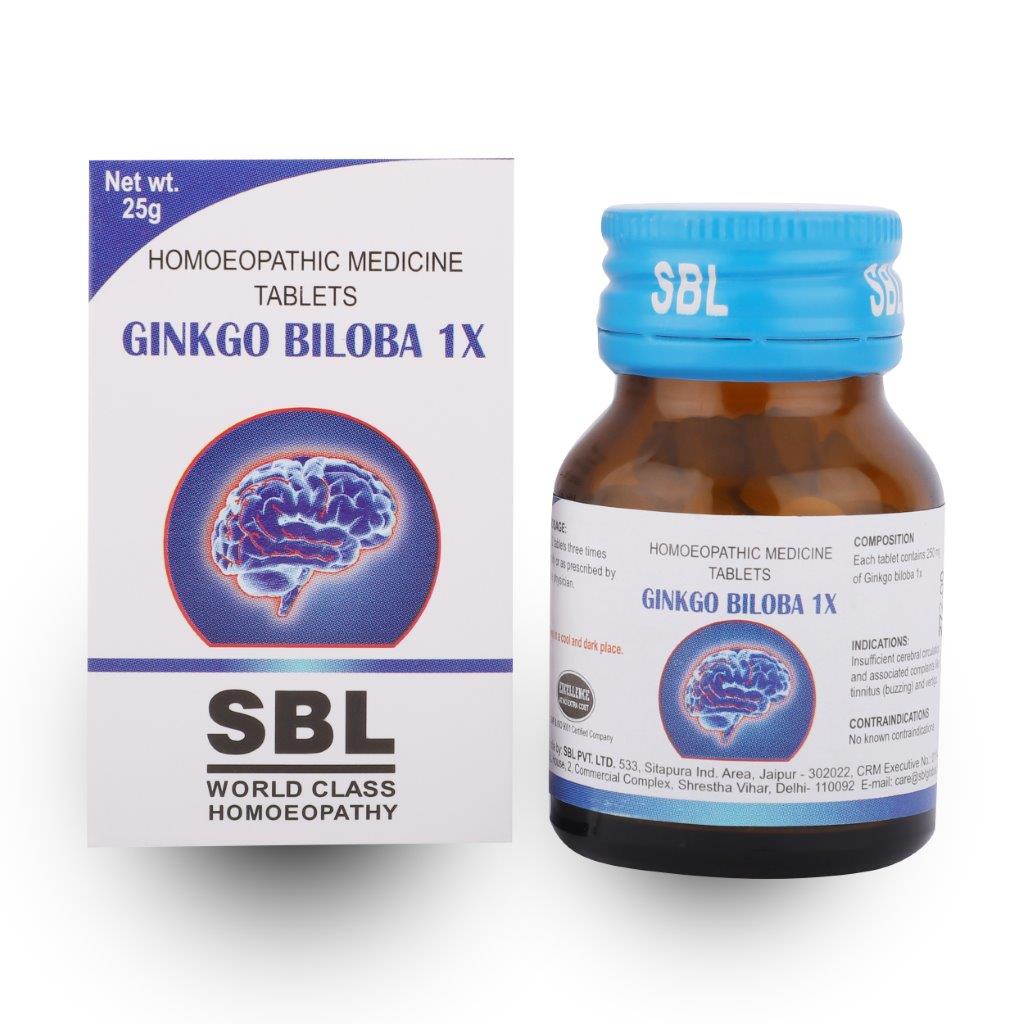 Ginkgo Biloba 1X Bottle of 25 GM
